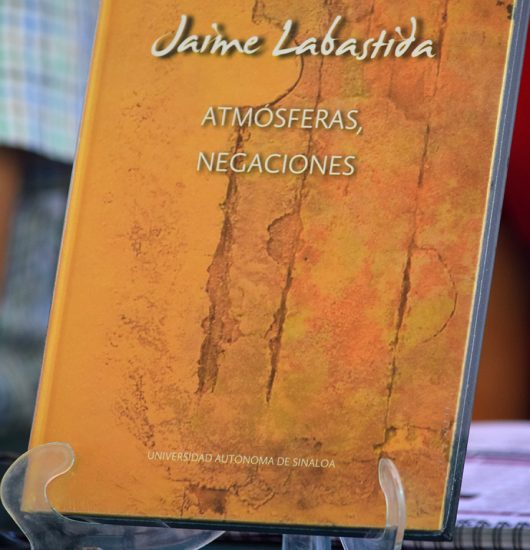 Presentación del libro Atmósferas, negaciones de Jaime Labastida