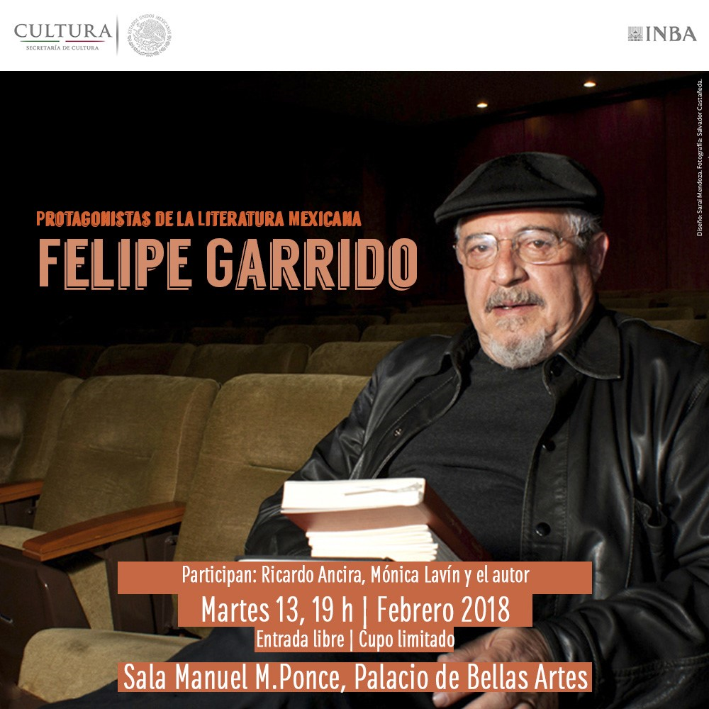 Felipe Garrido en Bellas Artes