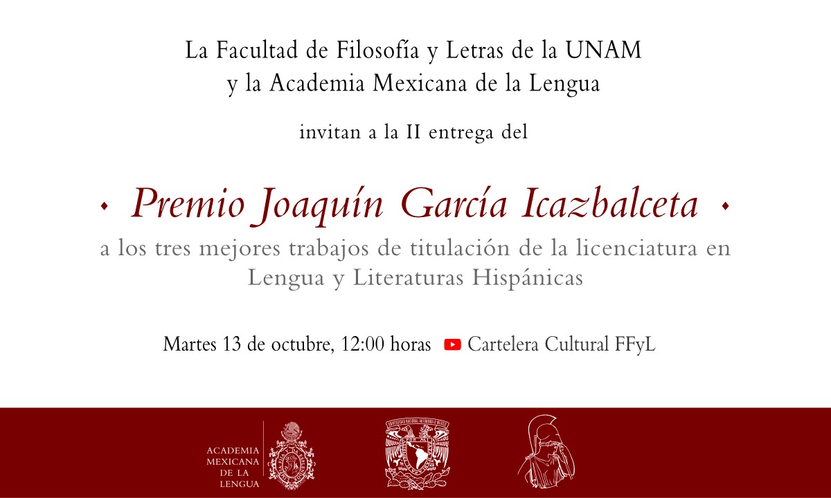 Premio Joaquín García Icazbalceta 2020